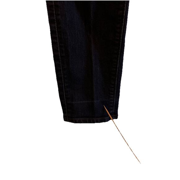 Ann Taylor LOFT Curvy Skinny Jeans Womens Blue Dark Wash Denim Low Rise W29 Sz 6 - Picture 3 of 10